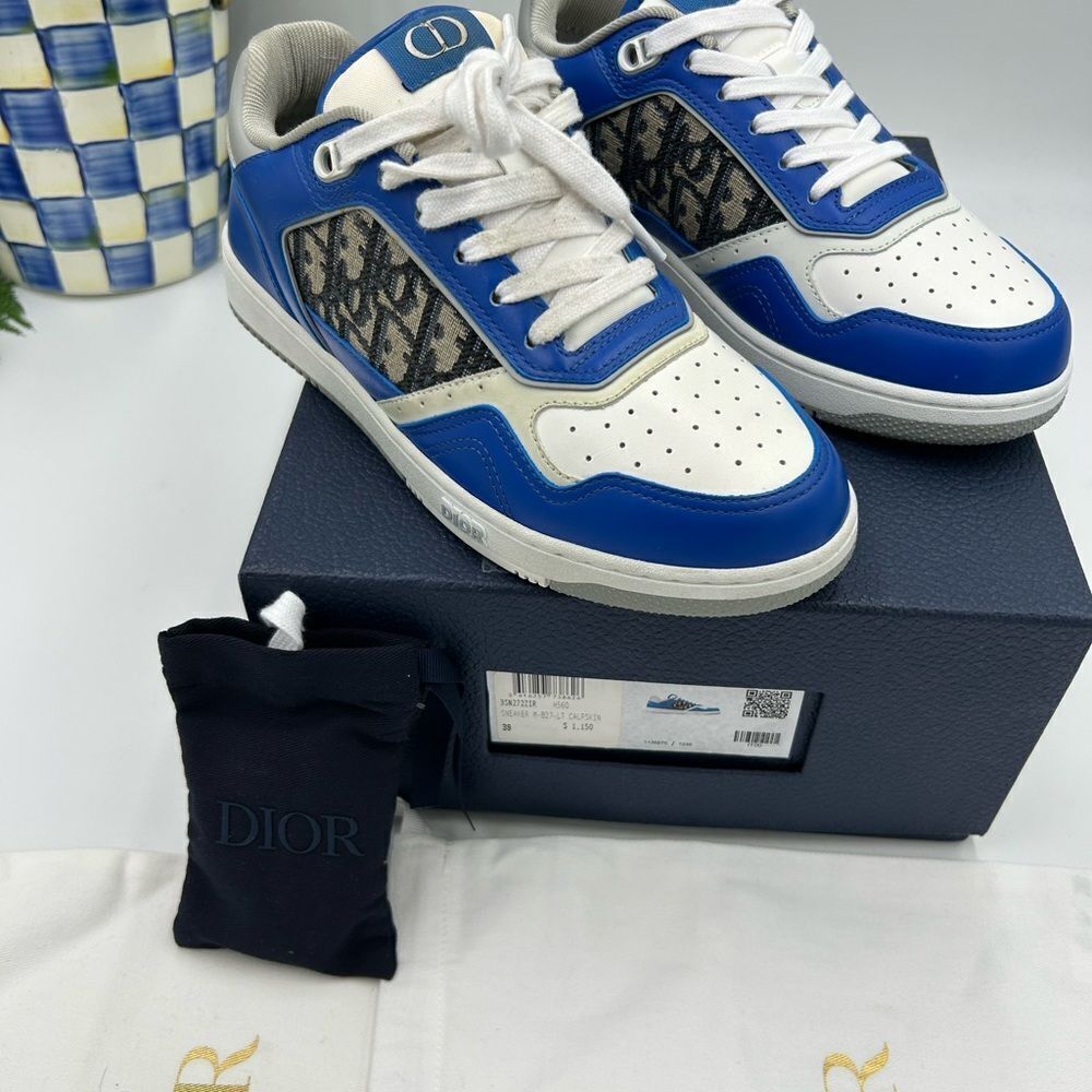 Women’s Dior B 27 low top leather sneakers size 39 made in Italy - Picture 3 of 12